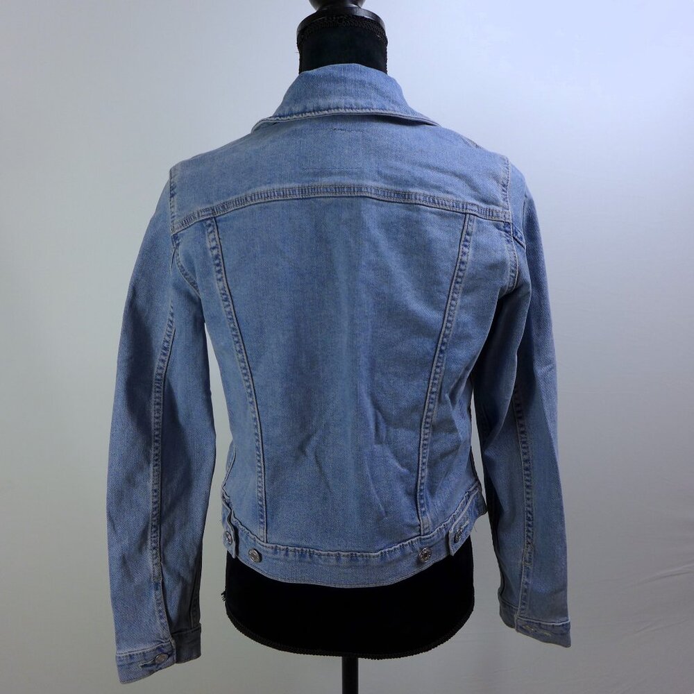 NWT Levi Signature Gold Denim Jacket Light wash MEDIUM - Picture 3 of 5